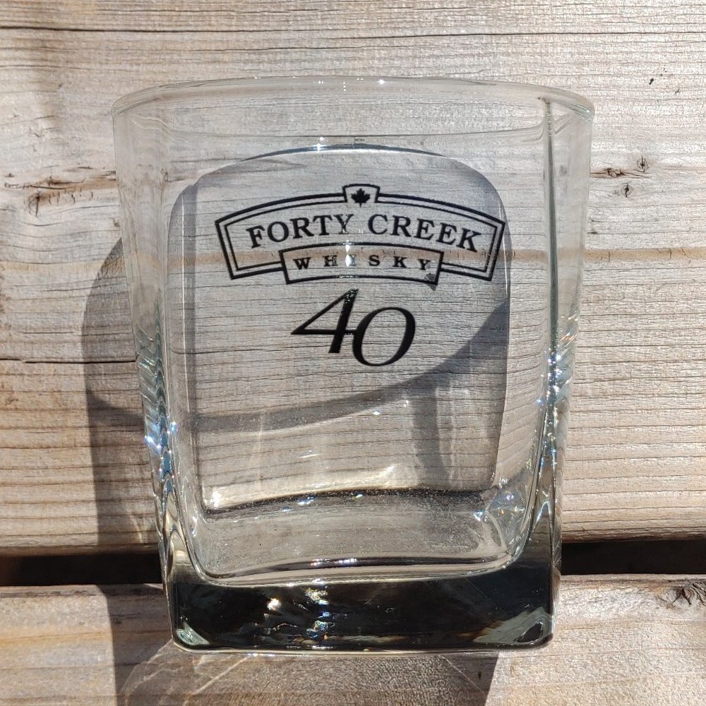 Forty Creek Whisky Glass Square base
